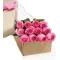 1 Dozen Pink Long Stem Roses in a Box Online Order to Philippines